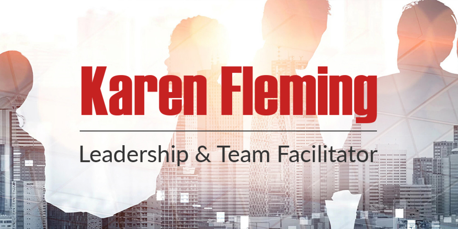 Karen Fleming - Leadership & Teams Coach