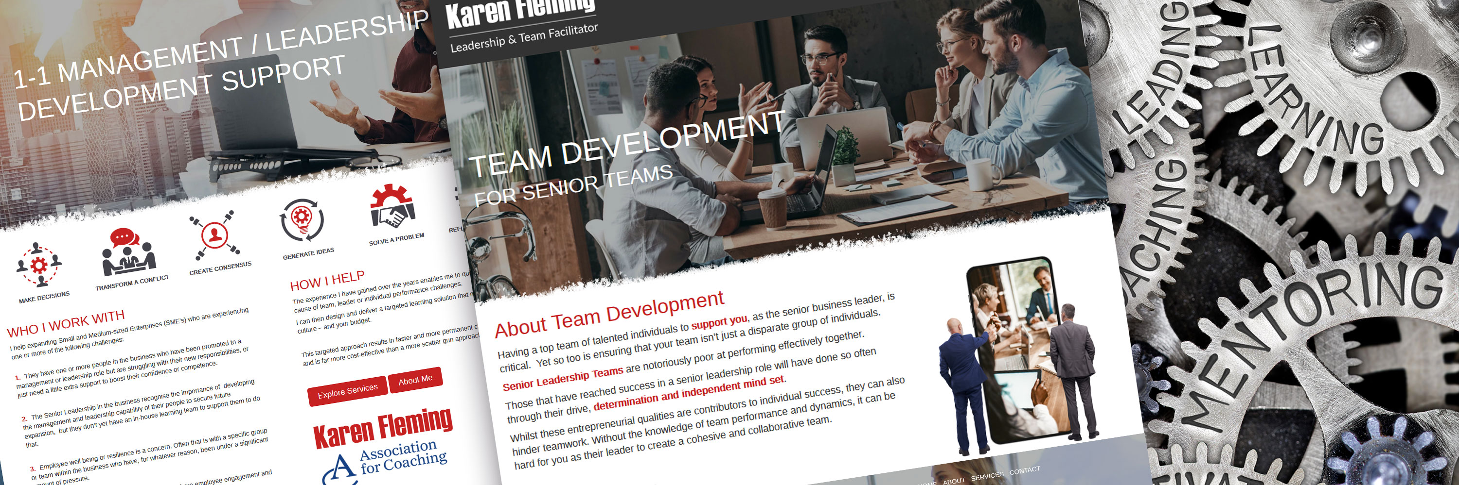 Karen Fleming Website Pages