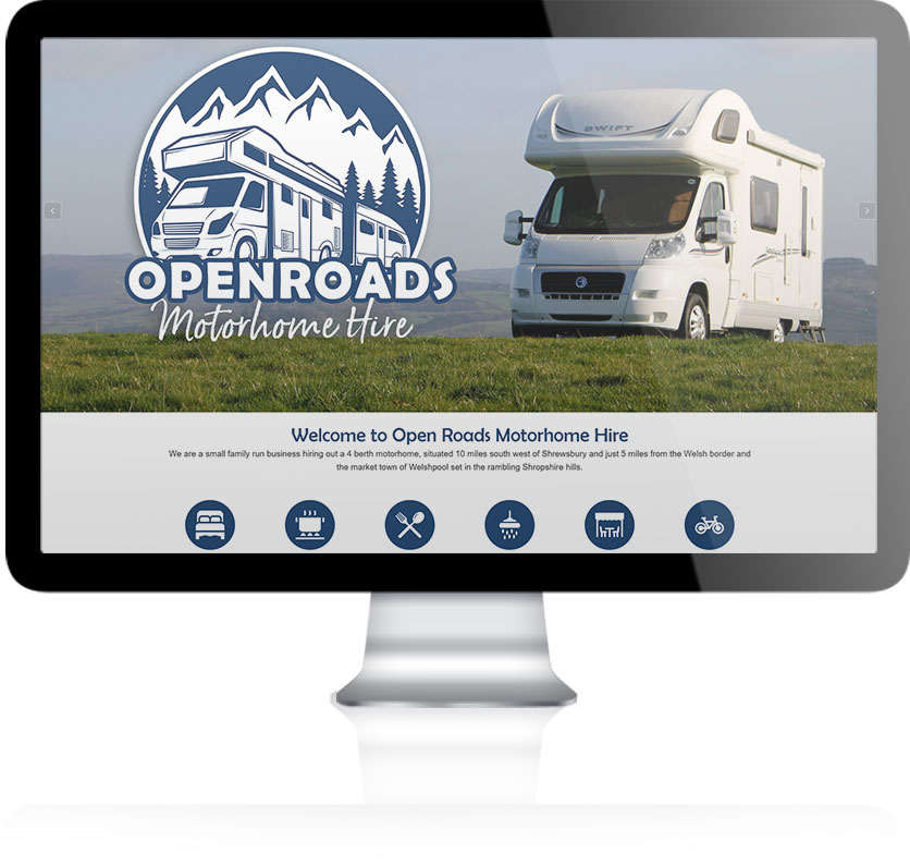 Open Roads Motorhome Website